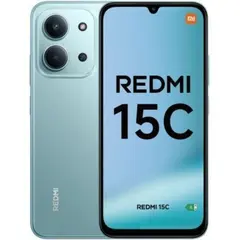 Smartphone Xiaomi Redmi 15C 4GB/ 256GB/ 6.9'/ Verde