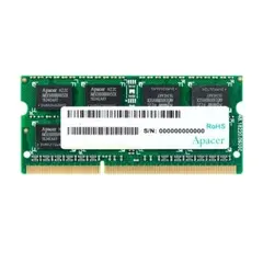 Memoria RAM Apacer DS.04G2K.KAM 4GB/ DDR3/ 1600MHz/ 1.5V/ CL11/ SODIMM