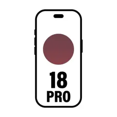 Smartphone Apple iPhone 18 Pro 1TB/ 6.3'/ 5G/ Burdeos