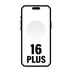 Smartphone Apple iPhone 16 Plus 128GB/ 6.7'/ 5G/ Blanco
