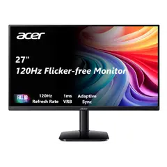 Acer CB272U D6bmiiprcx - CB2 Series - monitor LED - 27" - 2560 x 1440 QHD - 350 cd/m² - HDR10 - 1 ms - 2xHDMI, DisplayPort - altifalantes - preto