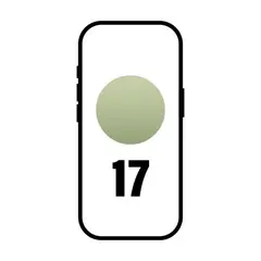 Smartphone Apple iPhone 17 256GB/ 6.3'/ 5G/ Verde salvia