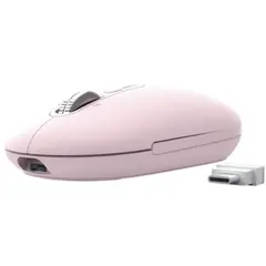 Ratón Inalámbrico Trust Seron 26206/ Batería recargable/ Hasta 3200 DPI/ Rosa