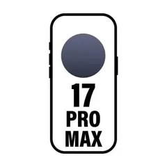Smartphone Apple iPhone 17 Pro Max 1TB/ 6.9'/ 5G/ Azul oscuro