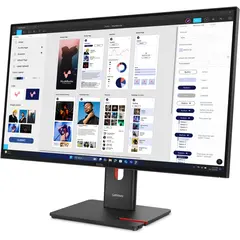 Lenovo ThinkVision T32UD-40 - Monitor LED - 32" (31.5" visível) - 3840 x 2160 4K @ 75 Hz - IPS - 350 cd/m² - 1500:1 - 4 ms - HDMI, DisplayPort, USB-C