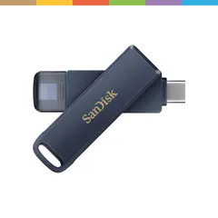 SanDisk Phone Drive - Drive flash USB - 512 GB - USB-C 3.2 Gen 1 - azul marítimo
