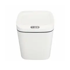 Contentor 12L Plástico com Sensor Branco