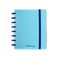 Caderno EcoSmart Classroom A5 PP Ambar Azul 100Fls
