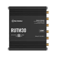 TELTONIKA NETWORKS RUTM30 DUAL SIM eSIM 5G/4G/LTE/3G Router