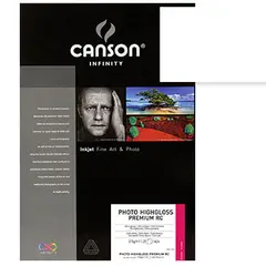 Papel 315gr A3+ Foto Canson Infinity PhotoHighGloss -25Fls