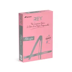 Papel Fotocopia Rosa Fluorescente Adagio A4 80gr 1x500F