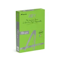 Papel Fotocopia Verde Intenso Adagio(cd52) A4 80gr  1x500Fls