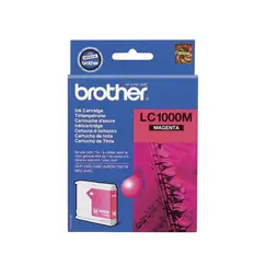 Tinteiro Brother LC1000M Magenta 6,5ml 400 Pág.
