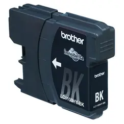 Tinteiro Brother LC1100HYBK Preto 19ml 900 Pág.