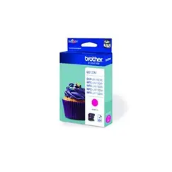 Tinteiro Brother LC123M Magenta 6,6ml 600 Pág.