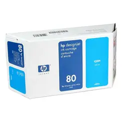 Tinteiro HP 80 Azul C4846A 350ml 4400 Pág.