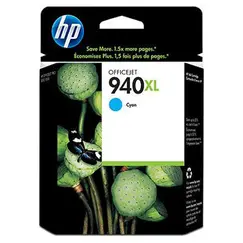 Tinteiro HP 940XL Azul C4907A 20,5ml 1400 Pág.
