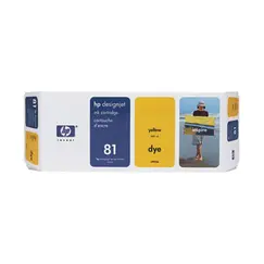 Tinteiro HP 81 Amarelo C4933A 680ml 1000 Pág.