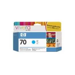Tinteiro HP 70 Azul C9452A 130ml