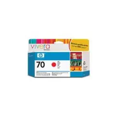 Tinteiro HP 70 Vermelho C9456A 130ml