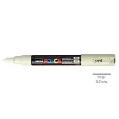 Marcador Uniball Posca PC-1M 0,7mm Marfim (46) 1un