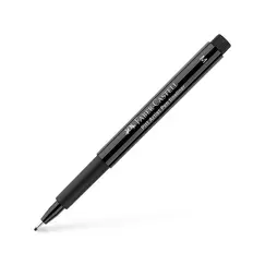 Marcador Artístico Pitt 199 Faber-Castell Preto M 1un