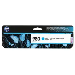 Tinteiro HP 980 Azul D8J07A 86,5ml 6600 Pág.         