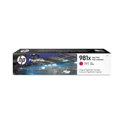 Tinteiro HP 981X Magenta L0R10A 10000 Pág.