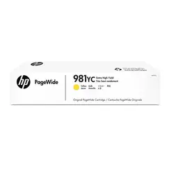 Tinteiro HP 981YC Amarelo L0R19YC