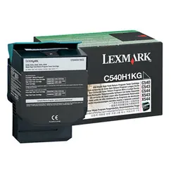 Toner LEXMARK Retorno Preto C540H1KG 2500 Pág.