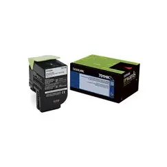 Toner LEXMARK Retorno 702C Azul 70C20C0 1000 Pág.