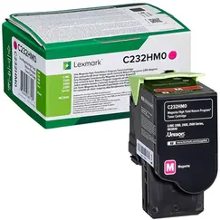 Toner LEXMARK Magenta C232HM0 2300 Pág.