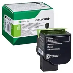 Toner LEXMARK Preto C242XK0 6000 Pág.