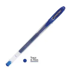 Esferográfica Gel Uni Signo UM120 Azul 0,7mm 1un
