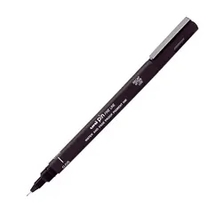 Marcador Fino Uniball Calibrado PIN 0,5mm Preto 1un