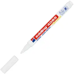 Marcador Giz Edding 4085 1-2mm Branco 1un