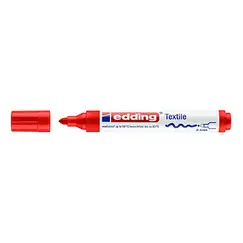 Marcador Tecidos Edding 4500 2-3mm Vermelho 1un