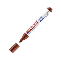 Marcador Tecidos Edding 4500 2-3mm Castanho 1un