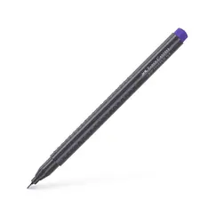 Marcador Fino Faber-Castell 0,4mm Azul Violeta 1un