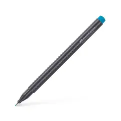 Marcador Fino Faber-Castell 0,4mm Turquesa Cobalto 1un