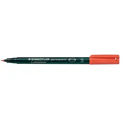 Marcador Permanente SuperFino 313-2 0,4mm Vermelho 1un