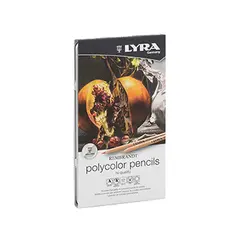 Lápis Cor 12un Cx Metal Lyra Rembrandt Polycolor