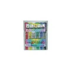 Marcador Grosso Any-Color 6 Cores Pvc Set