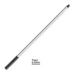 Marcador Fino SmartD Fineliner 0,5mm Preto 12un