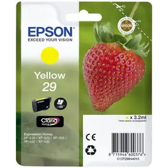 Tinteiro EPSON 29 Ciano + Alarme RF - Expression Home XP-255/257/352/355/452/455