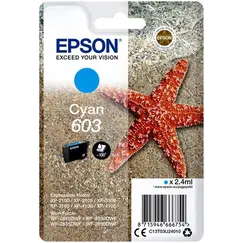 EPSON 4LB Singlepack Cyan 603 Ink w/s