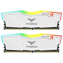 TEAMGROUP Delta RGB DDR4 16GB 2x8GB 3200MHz CL16 1.35V White