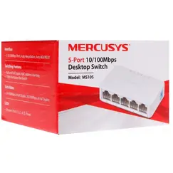 TP-LINK MERCUSYS MS105 5-Port 10/100Mbps Desktop Switch
