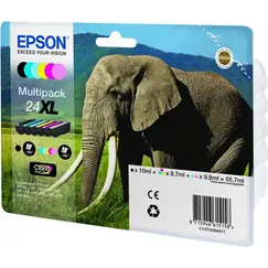 Tinteiro EPSON 24 Multipack 6 Cores XL - XP-750/760/860/850/950/960/970