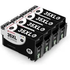 Tinteiro EPSON 35 Preto + Alarme RF - WorkForce Pro WF-4720/4725/4730/4740